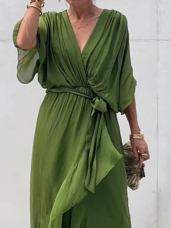 Lavinque Dress Robe Longue Bohème | Élégance Flottante | Tissu Léger & Fluide