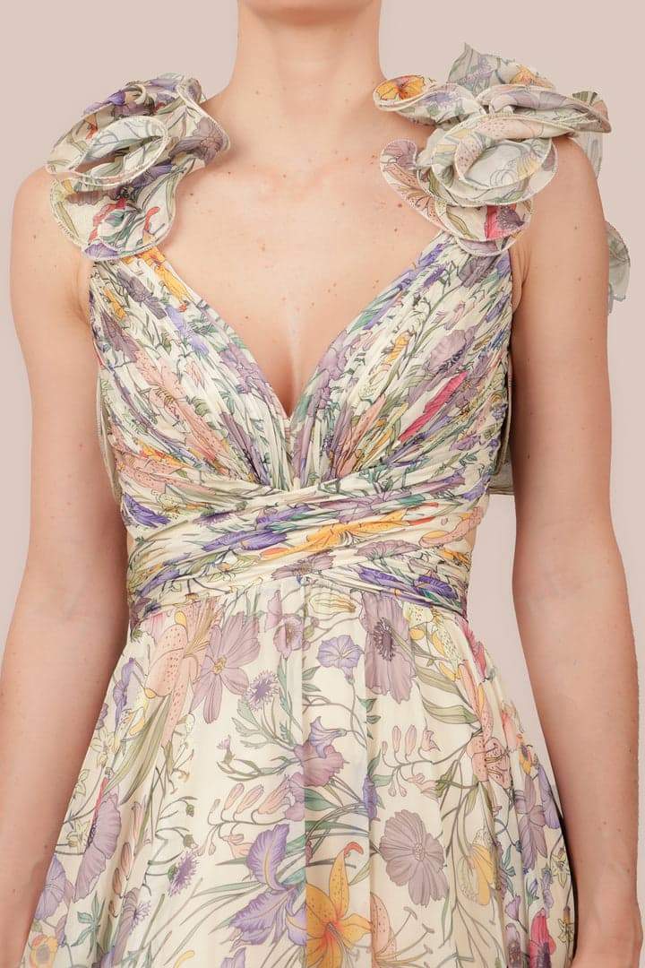 Lavinque Dress Robe Longue Bohème Fleurie | Romantique | Fluide et Élégante