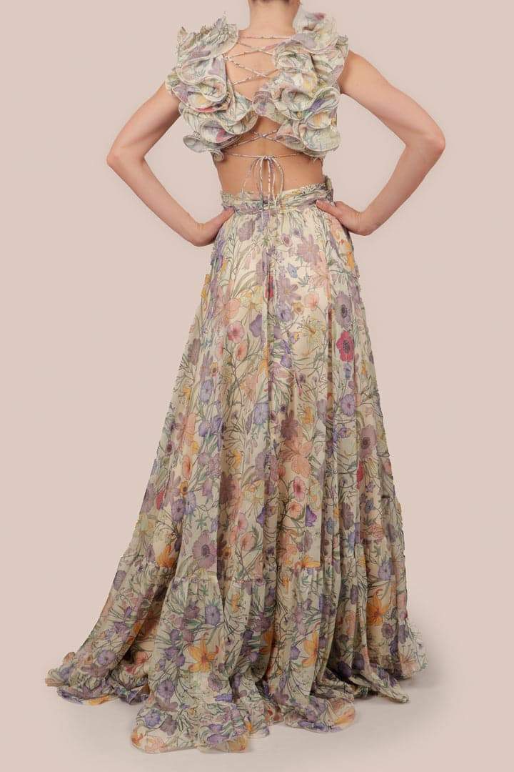 Lavinque Dress Robe Longue Bohème Fleurie | Romantique | Fluide et Élégante