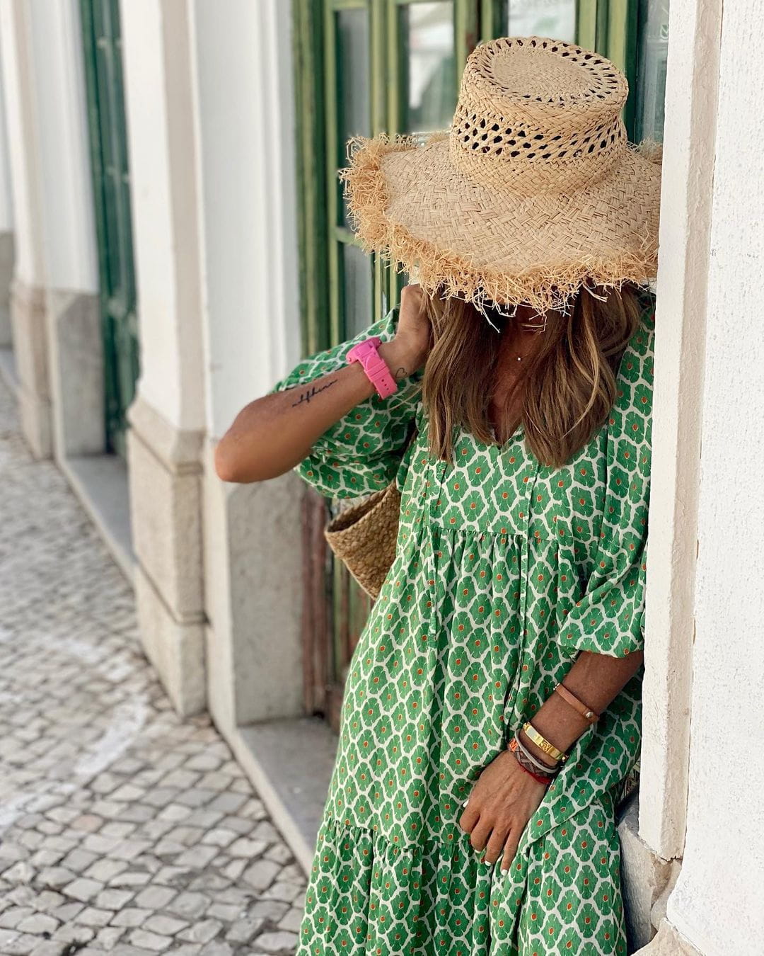 Lavinque Dress Robe Longue Bohème | Fluide | Imprimé Vintage et Élégant