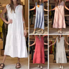 Lavinque Dress Robe Longue Bohème | Fluide & Légère | Idéale pour l'Été