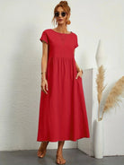 Lavinque Dress Robe Longue | Coupe Ample | Élégance Décontractée