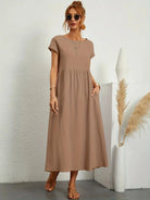 Lavinque Dress Robe Longue | Coupe Ample | Élégance Décontractée
