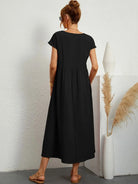 Lavinque Dress Robe Longue | Coupe Ample | Élégance Décontractée