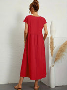 Lavinque Dress Robe Longue | Coupe Ample | Élégance Décontractée