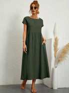 Lavinque Dress Robe Longue | Coupe Ample | Élégance Décontractée