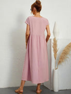 Lavinque Dress Robe Longue | Coupe Ample | Élégance Décontractée
