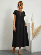 Lavinque Dress Robe Longue | Coupe Ample | Élégance Décontractée