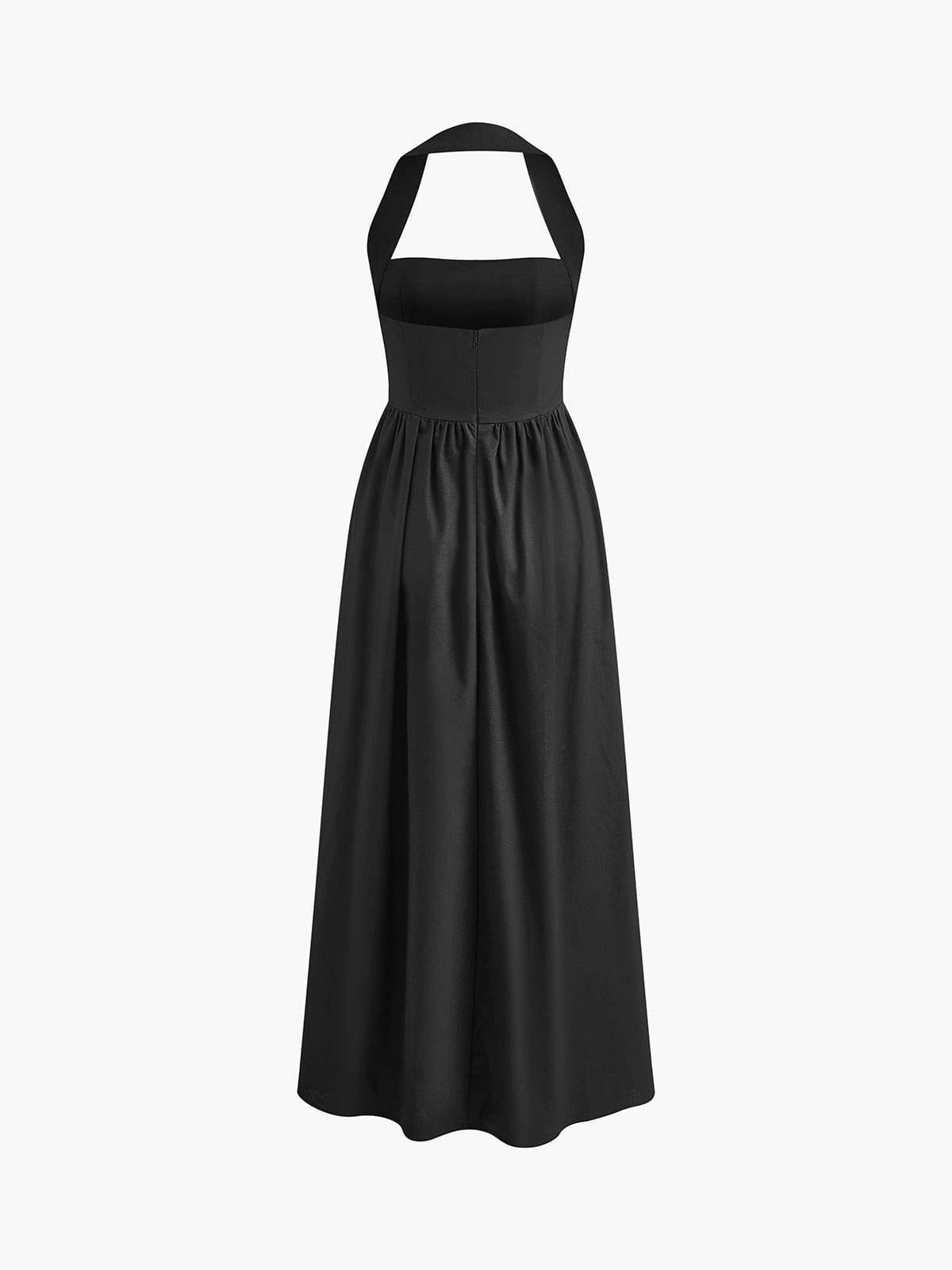 Lavinque Dress Robe Longue Dos Nu | Élégante | Fluide et Sophistiquée