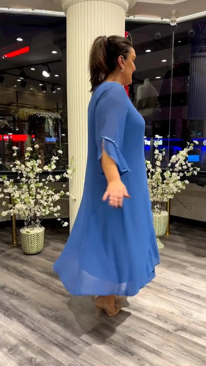 Lavinque Dress Robe Longue Élégante | Fluide & Chic | Parfaite pour Toutes Occasions