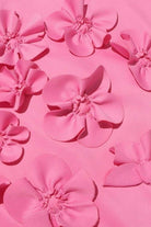 Lavinque Dress Robe Longue | Élégante | Rose Fuchsia Fleurie
