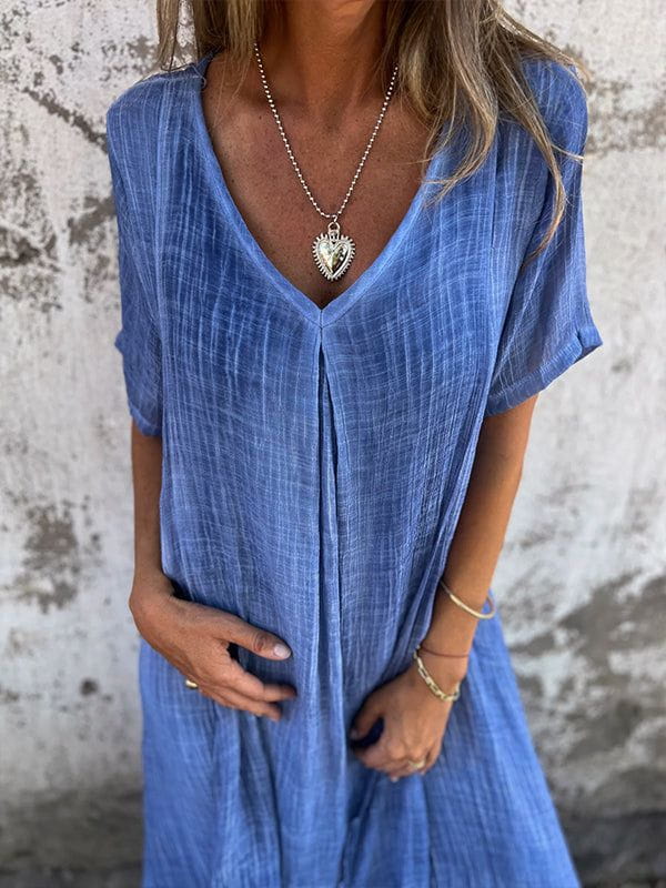 Lavinque Dress Robe Longue en Lin | Bohème | Légère et Élégante