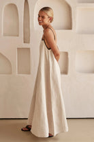 Lavinque Dress Robe Longue en Lin Minimaliste | Élégante | Légère et Naturelle