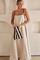 Lavinque Dress Robe Longue en Lin Minimaliste | Élégante | Légère et Naturelle