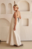 Lavinque Dress Robe Longue en Lin Minimaliste | Élégante | Légère et Naturelle
