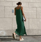 Lavinque Dress Robe Longue en Lin | Naturelle | Minimaliste et Aérée