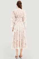 Lavinque Dress Robe Longue Femme | Florale | Élégante et Féminine