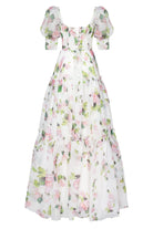 Lavinque Dress Robe Longue Fleurie | Épaules Dénudées | Romantique et Légère