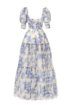 Lavinque Dress Robe Longue Fleurie | Épaules Dénudées | Romantique et Légère