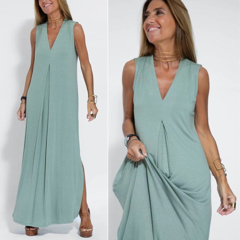 Lavinque Dress Robe Longue Fluide | Élégante | Minimaliste et Aérienne