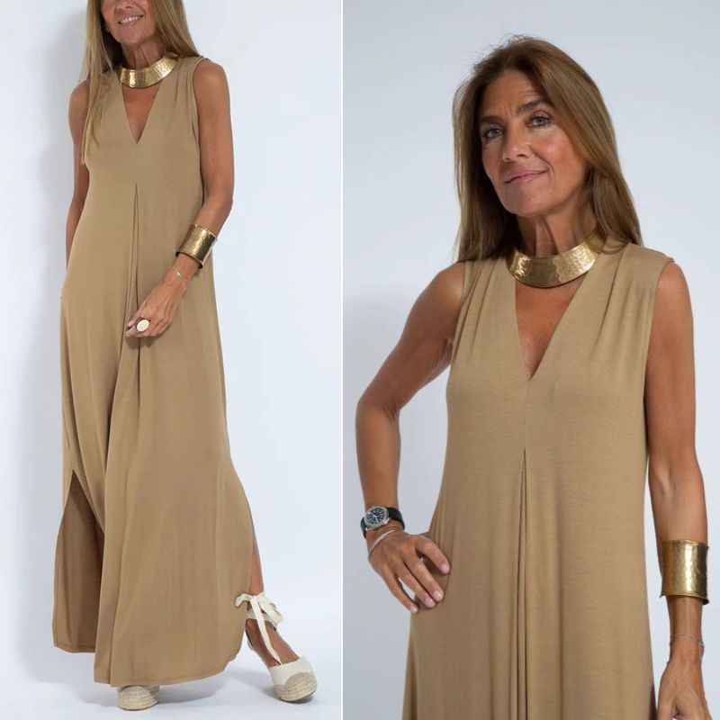 Lavinque Dress Robe Longue Fluide | Élégante | Minimaliste et Aérienne