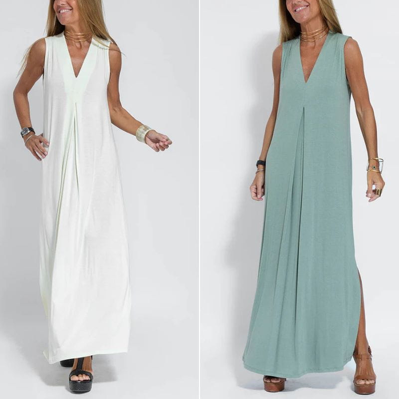 Lavinque Dress Robe Longue Fluide | Élégante | Minimaliste et Aérienne