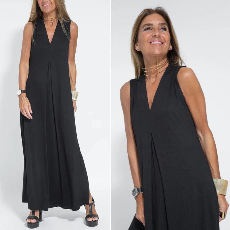 Lavinque Dress Robe Longue Fluide | Élégante | Minimaliste et Aérienne