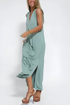 Lavinque Dress Robe Longue Fluide | Épaules Dénudées | Décontractée et Élégante
