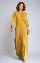 Lavinque Dress Robe Longue Plissée | Fluide | Élégante et Moderne