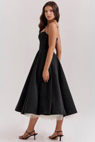 Lavinque Dress Robe Midi Évasée | Élégance | Douce et Féminine