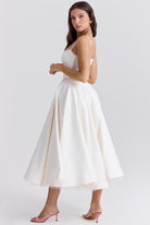 Lavinque Dress Robe Midi Évasée | Élégance | Douce et Féminine