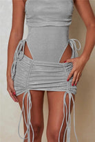 Lavinque Dress Robe Pailletée Bustier | Fendue | Sexy et Glamour