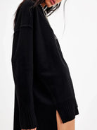 Lavinque Dress Robe Pull avec Dentelle | Élégance | Chaleur et Féminité