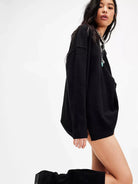 Lavinque Dress Robe Pull avec Dentelle | Élégance | Chaleur et Féminité