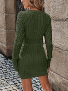 Lavinque Dress Robe Pull en Maille | Confort & Élégance | Hiver Tendance