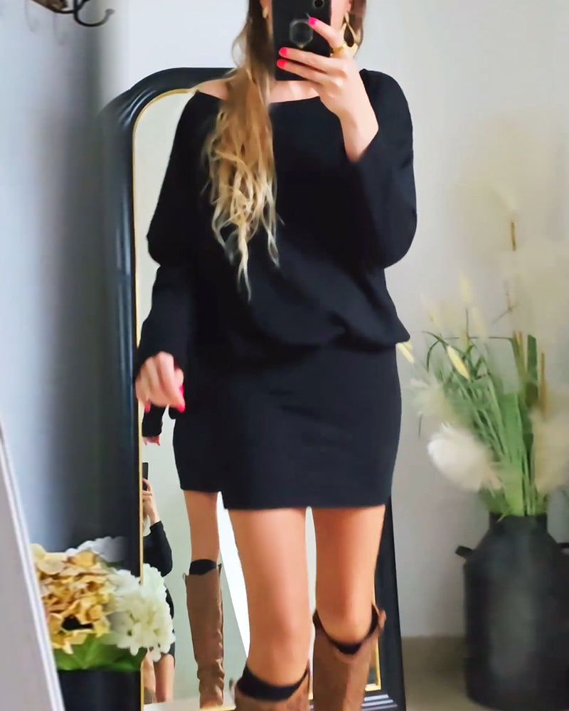 Lavinque Dress Robe Pull Hiver | Maille Douce | Confort et Élégance