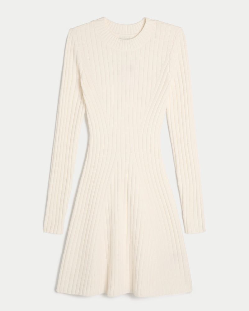 Lavinque Dress Robe Pull Manches Longues | Élégance | Confort et Intemporalité