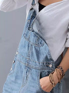 Lavinque Dress Robe Salopette en Jean | Esprit Décontracté | Style Vintage