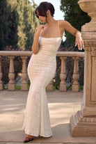 Lavinque Dress Robe Sirène Blanche | Dentelle | Élégante et Féminine