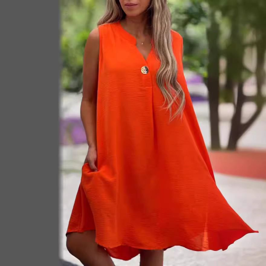 Lavinque Dress Robe Trapèze Fluide | Décontractée | Légère et Confortable