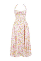 Lavinque Dress Robe Vintage Fleurie | Dos Nu | Fraîche et Féminine