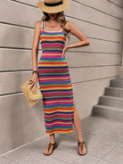 Lavinque Dress Rose vif / XS Robe Longue Bohème | Multicolore | Élégance et Esprit Estival