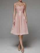 Lavinque Dress Rose / XS Robe Rose Bustier | Dentelle Ajourée | Élégance Romantique