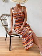 Lavinque Dress Très coloré / XS Robe Longue Bohème | Multicolore | Élégance et Esprit Estival