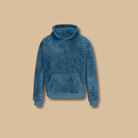Lavinque Hoodies Bleu / S Sweat à Capuche en Fausse Fourrure | Confort | Doux et Chaleureux