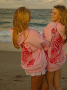 Lavinque Hoodies Hoodie Brodé Surf | Coton Mélangé | Confort et Vibes Océan
