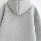 Lavinque Hoodies Hoodie Zippé Polaire Gris | Capuche & Poches | Chaud & Minimaliste