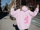 Lavinque Hoodies Lichtrose - impression de roses / XS Sweat à Capuche Oversize Imprimé | Confort | Tendance et Inspirant
