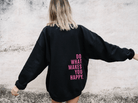 Lavinque Hoodies Noir / XS Sweat à Capuche Oversize Imprimé | Confort | Tendance et Inspirant