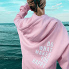 Lavinque Hoodies Rose Clair / XS Sweat à Capuche Oversize Imprimé | Confort | Tendance et Inspirant